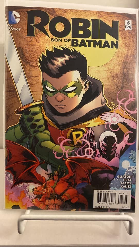 32392: DC COMICS ROBIN: SON OF BATMAN #3 NM Grade