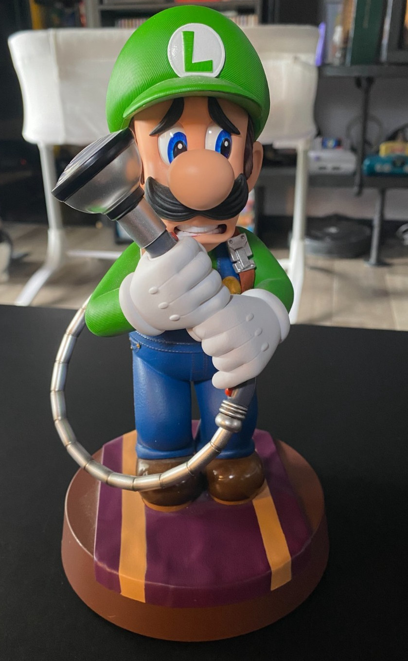 First 4 Figures Luigi's Mansion 3 PVC Painted Statue Authentic