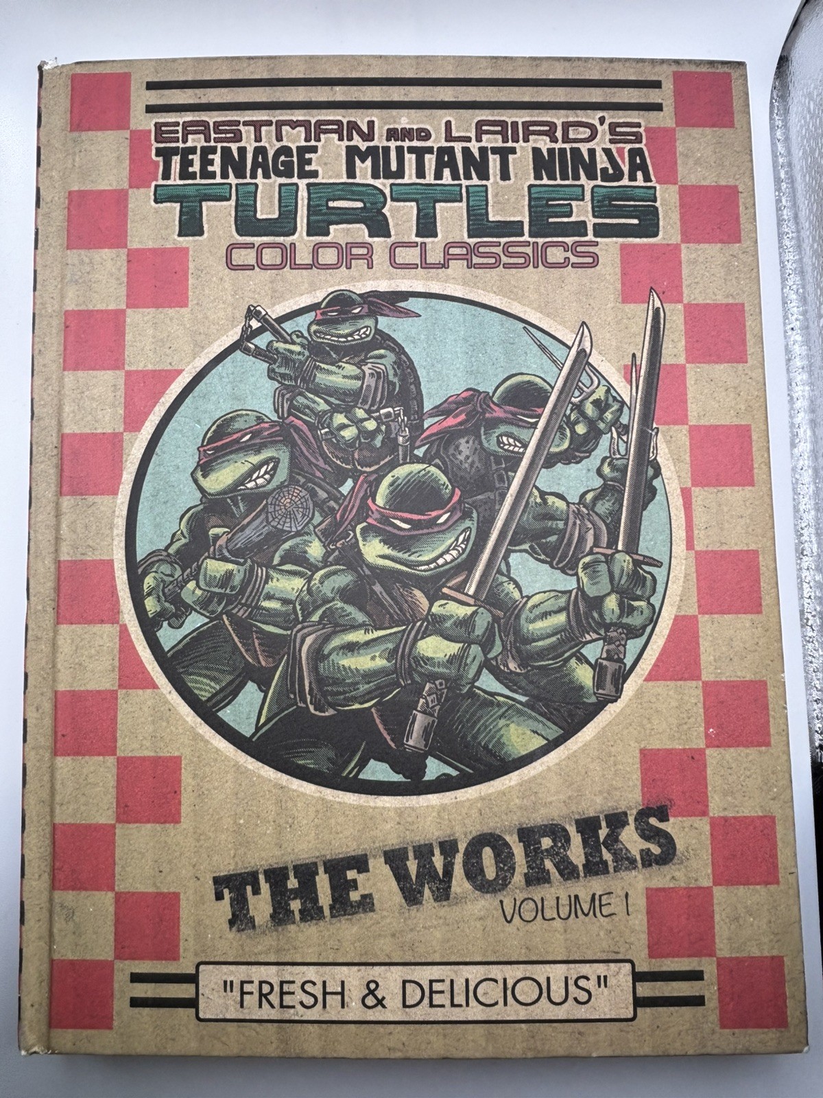 TEENAGE MUTANT NINJA TURTLES: THE WORKS VOLUME 1 Kevin B. Eastman FIRST PRINT
