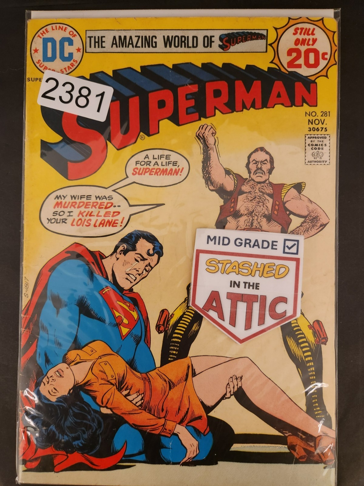 Superman #281 (DC Comics November 1974) - 2381