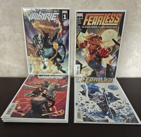 Valkyrie Jane Foster 1-8 Complete + Fearless 1-3 Marvel Lot Aaron Ewing VF/NM