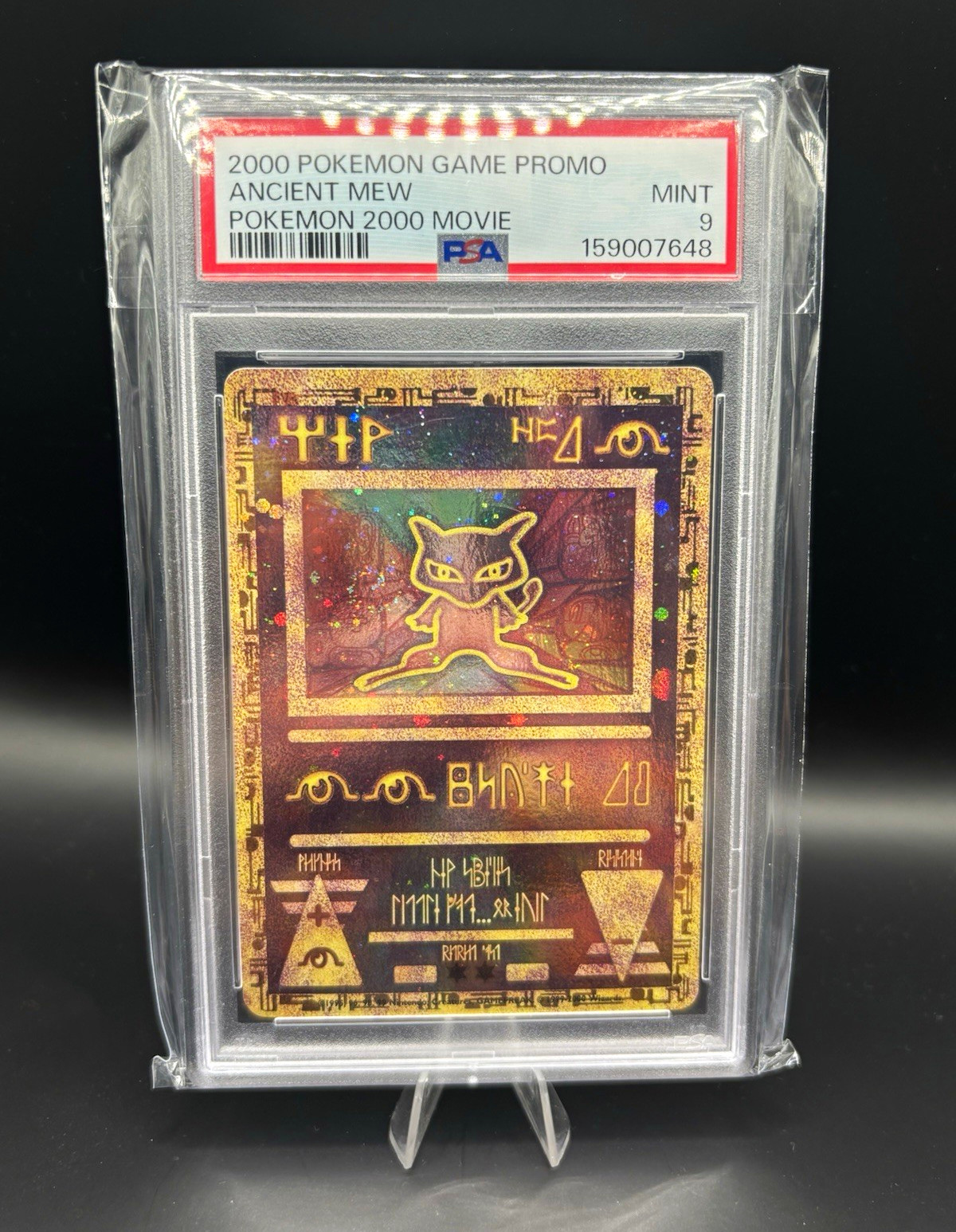 PSA 9 Ancient Mew Promo Card Pokémon 2000 Movie Set 2000 English Cert 159007648