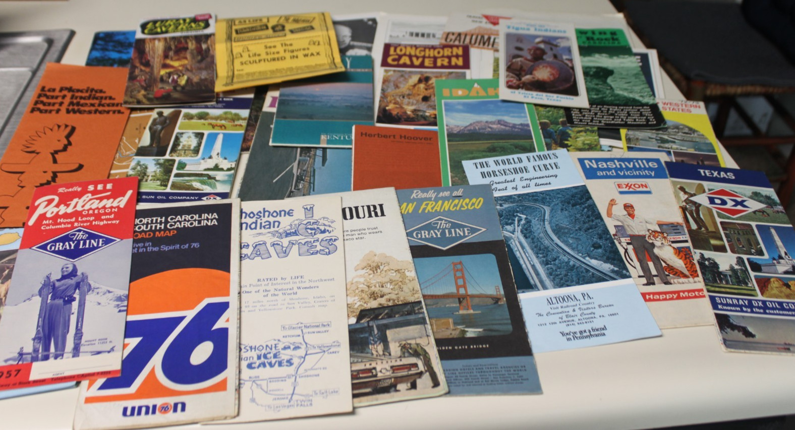 30 Vintage Travel Brochures Road Maps