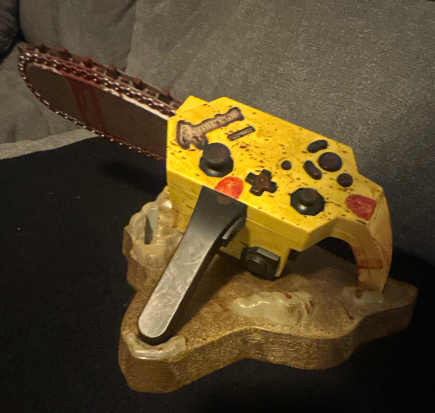Nubytech Resident Evil 4 Chainsaw Controller GameCube 2005- no cord