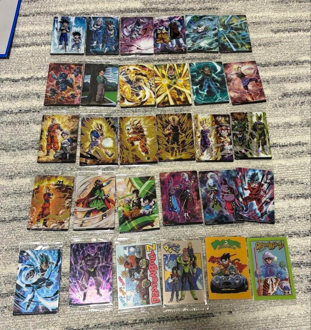 Dragon Ball Itajaga Card Vol.8 Complete Set 30 Cards Bandai Candy Toy