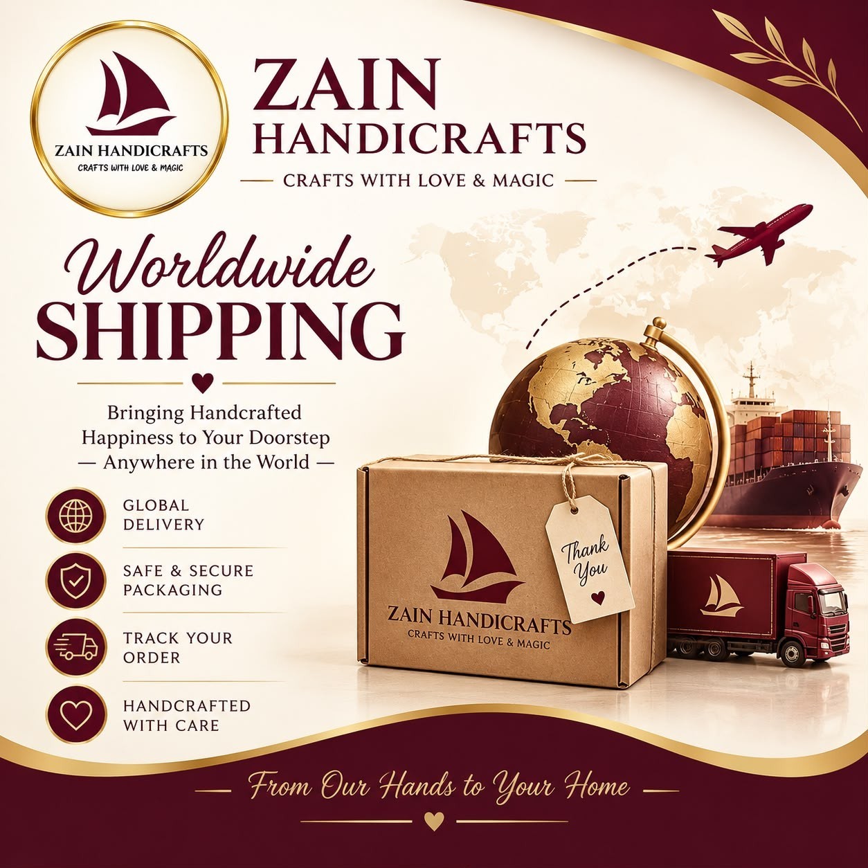 ZAIN WORLDWIDE SHIPPING