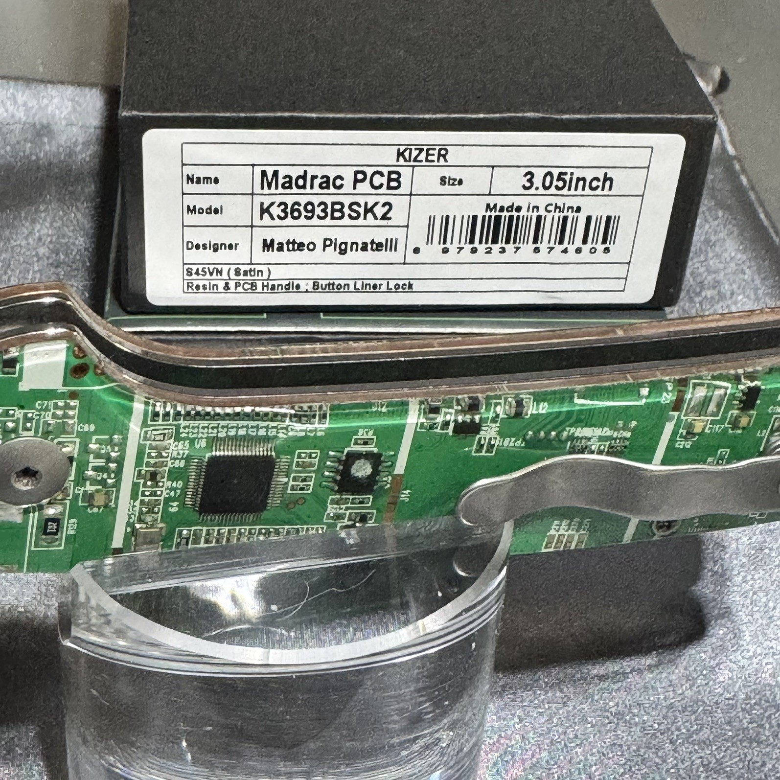 Kizer Madrac pcb premium S45VN  Only 100 produced and they are sold out