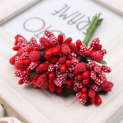 Flowers 12/36/72/144   Craft Pcs For Fake Artificial Garland Flowers Handcraft