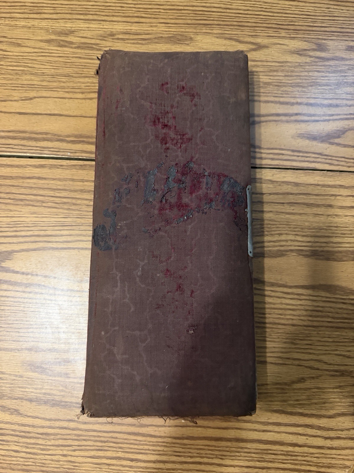 Victorian Red Velvet Cabinet Card Photo Album Edwardian Picture Frame Empty