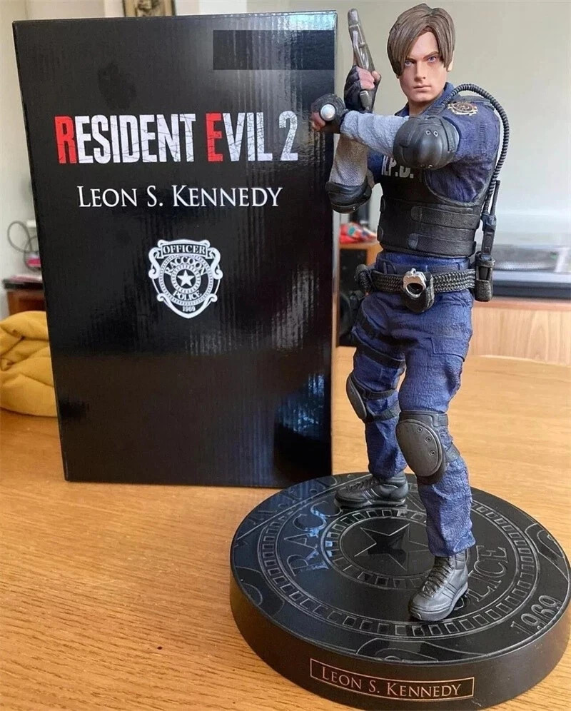 Game Resident Evil 2 Leon Scott Kennedy 1/6 Scale PVC Figure Statue NEW
