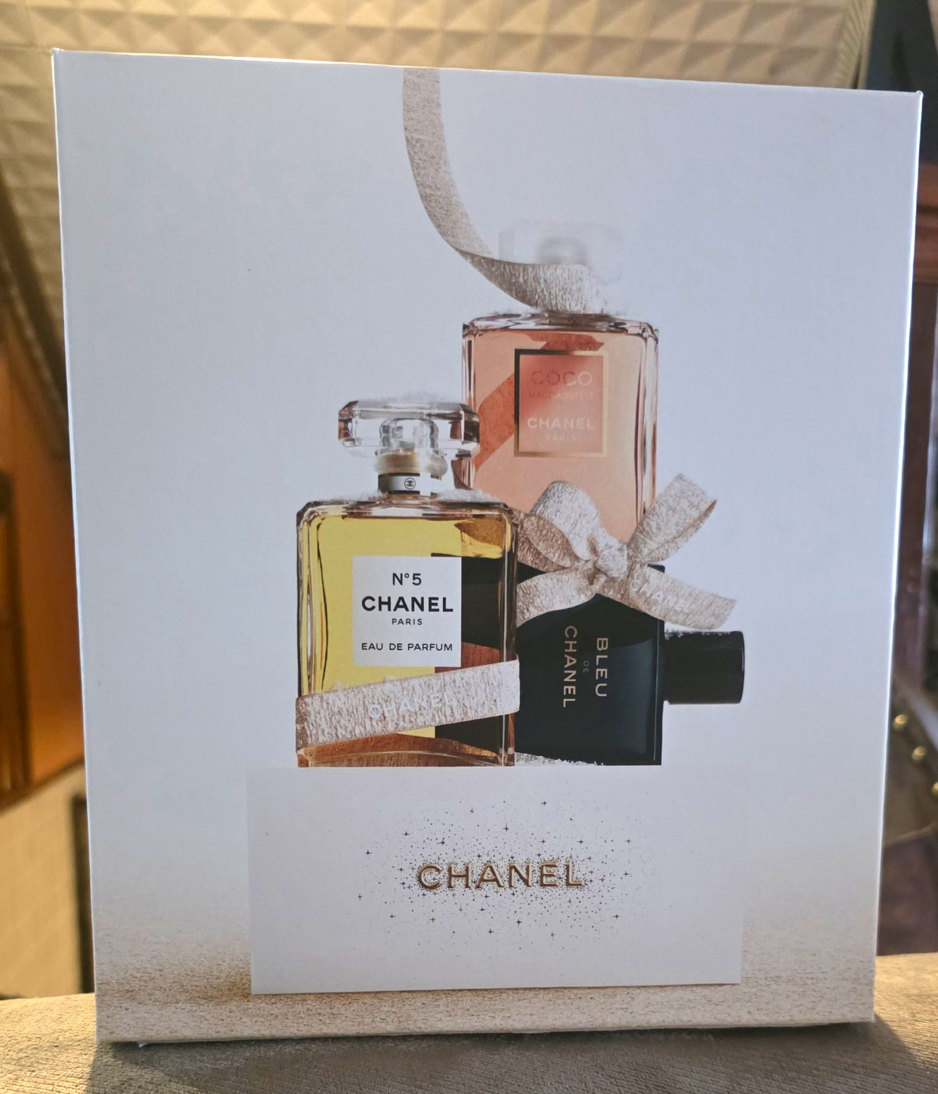 Chanel No. 5 Designer Closet Display Box Empty. 10x9 Luxury Closet Enhancement