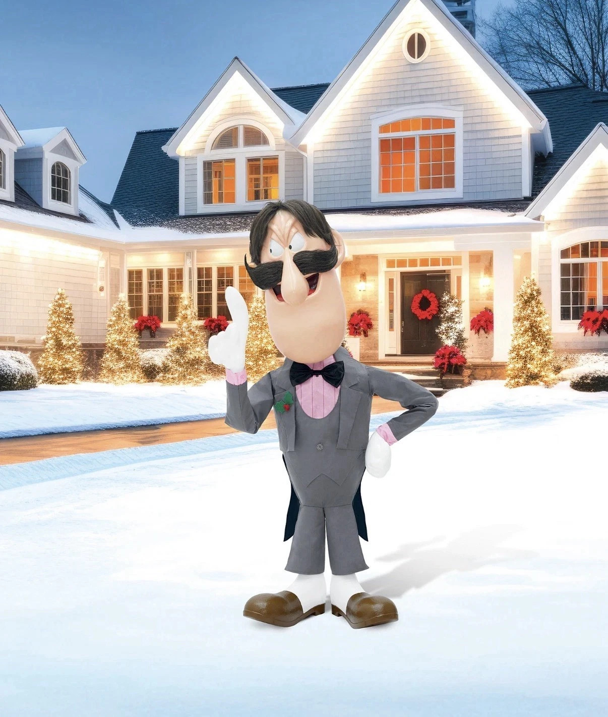 5 Ft 5 In Professor Hinkle Animatronic - Frosty the Snowman Christmas Decoration