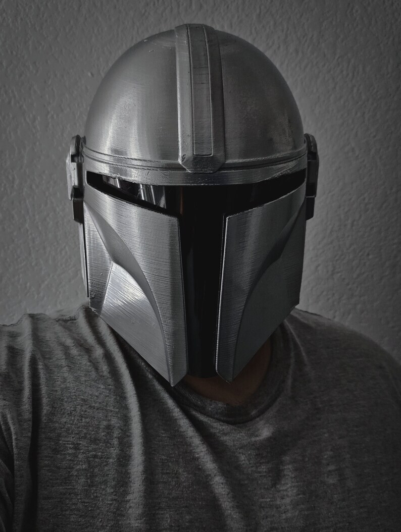 New Wearable Metal LARP Armor Mandalorian Helmet Star Wars Series Gift Handmade