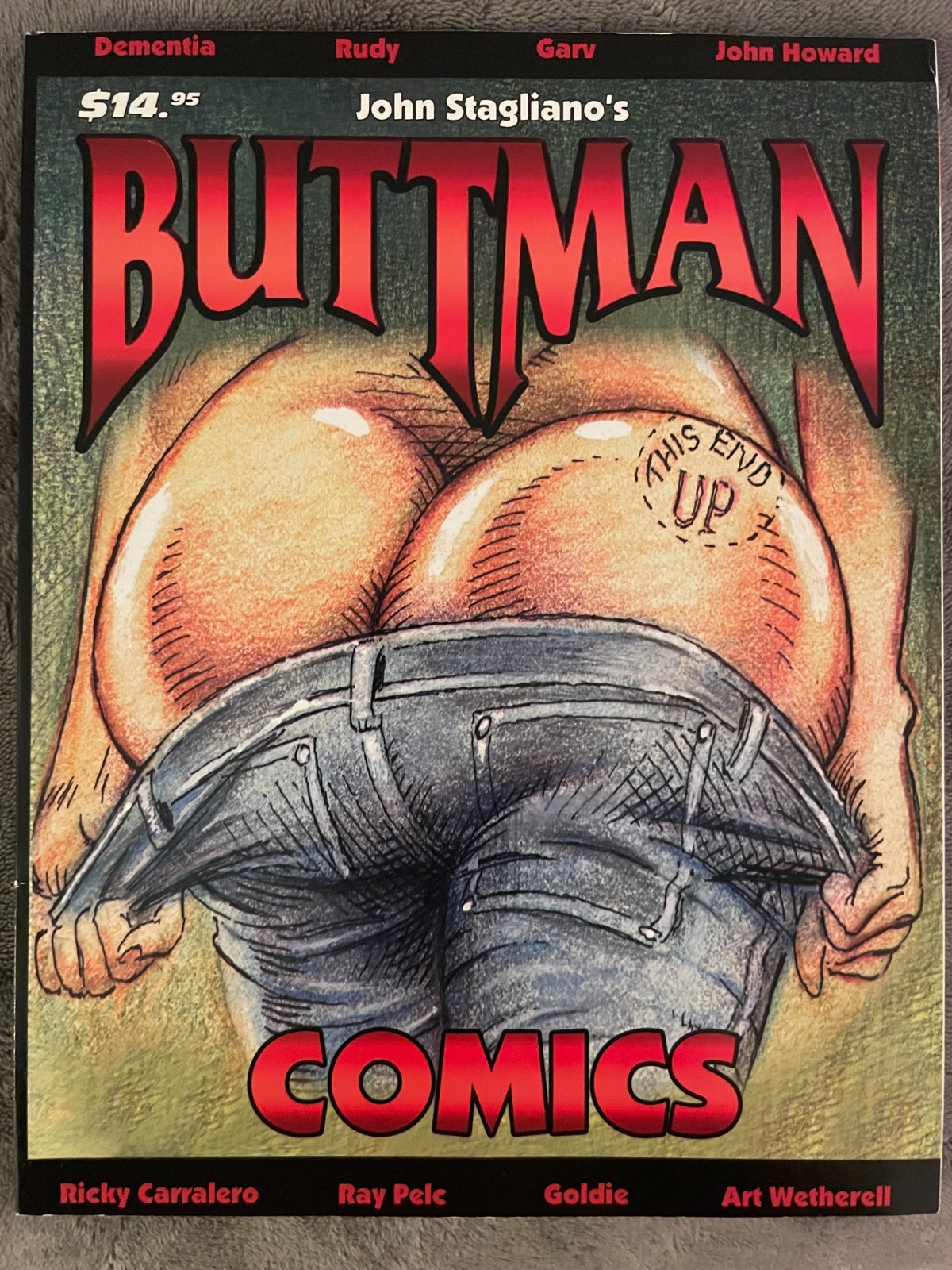 Buttman Comics - Dementia Art, EXCELLENT COND, RARE AND HARD TO FIND