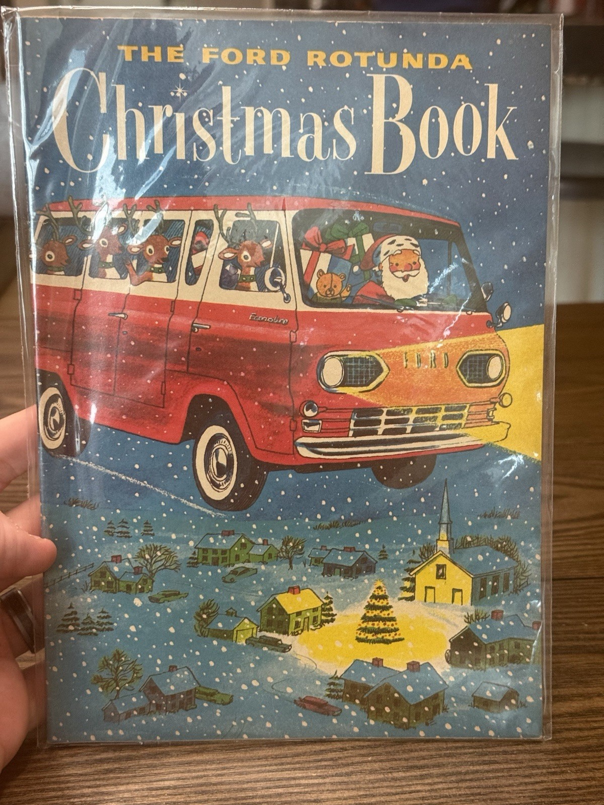 Rare THE FORD ROTUNDA CHRISTMAS BOOK 1960 Comic Book