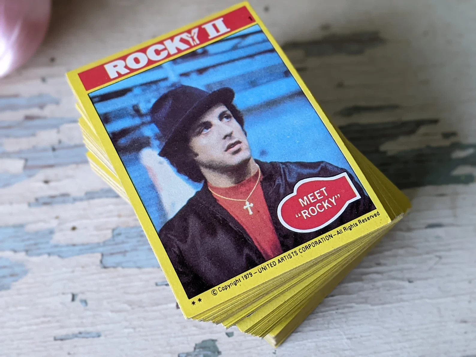 1979 ROCKY II  Complete Set of 99 Cards by Topps