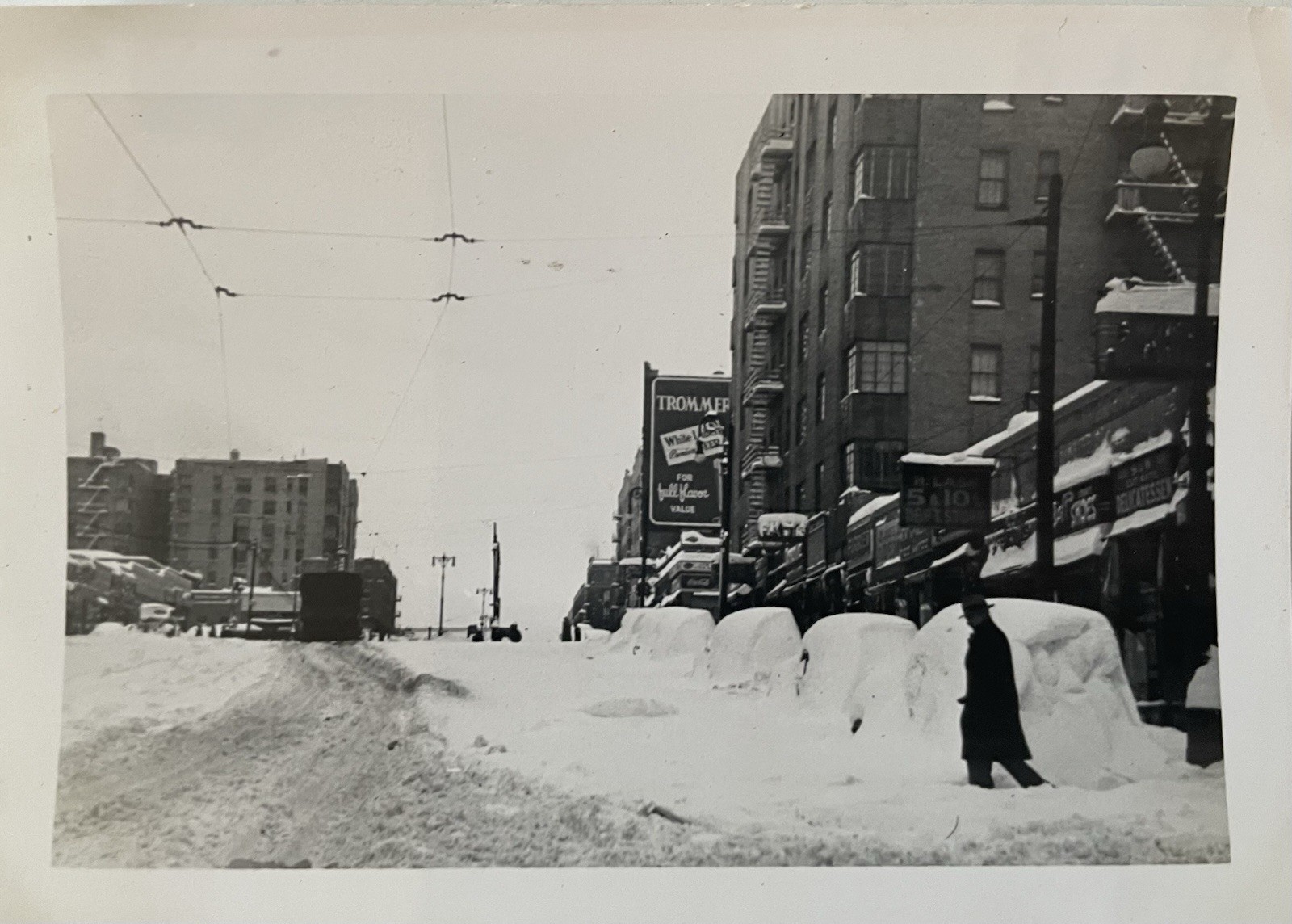 Vintage Photo New York City’s Biggest Snowfall Dec 27 1947 The Bronx Snapshot Vintage Photo New York City’s Biggest Snowfall Dec 27 1947 The Bronx Snapshot