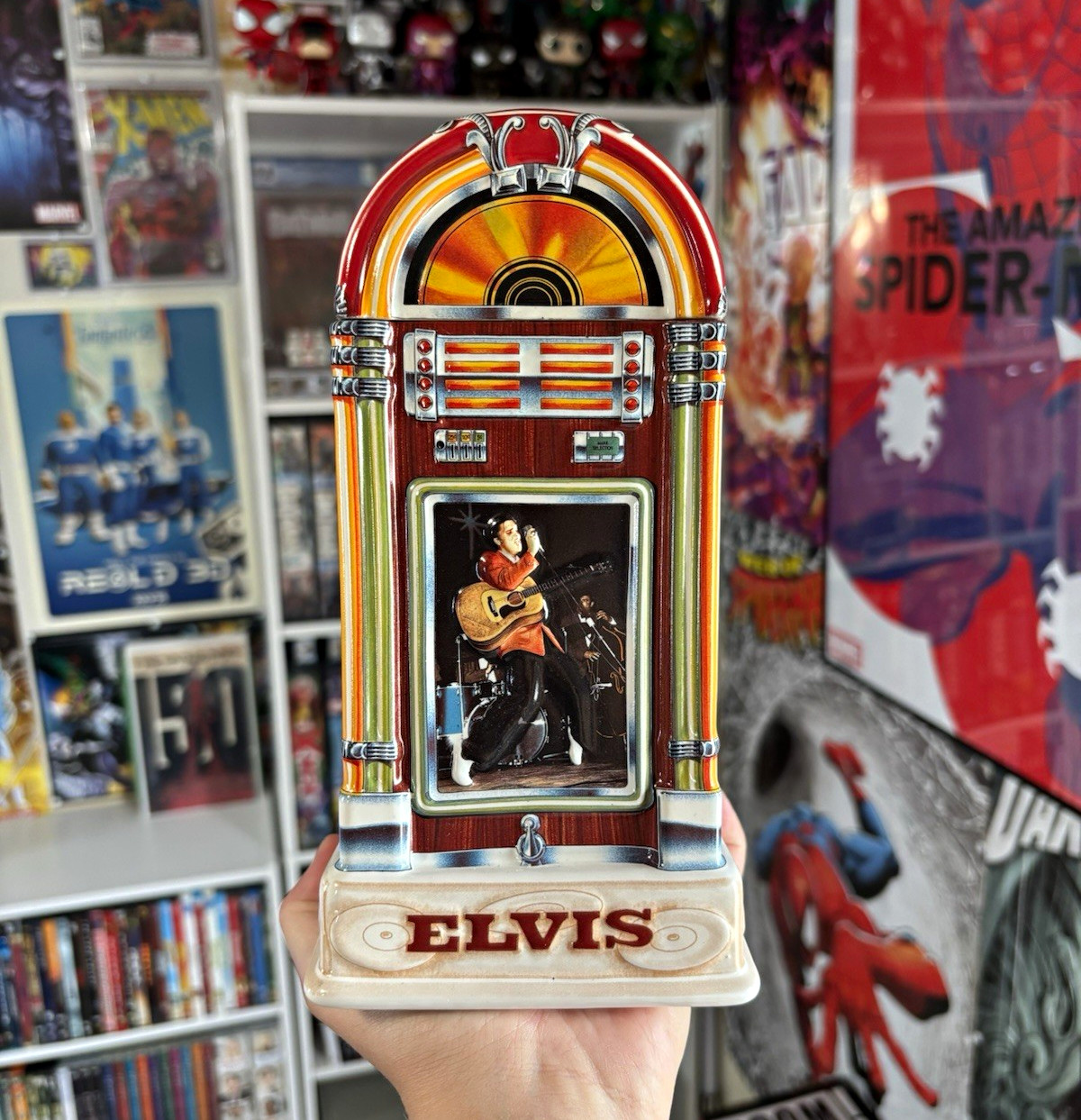 Vintage 1999 Elvis Presley Jukebox Stein
