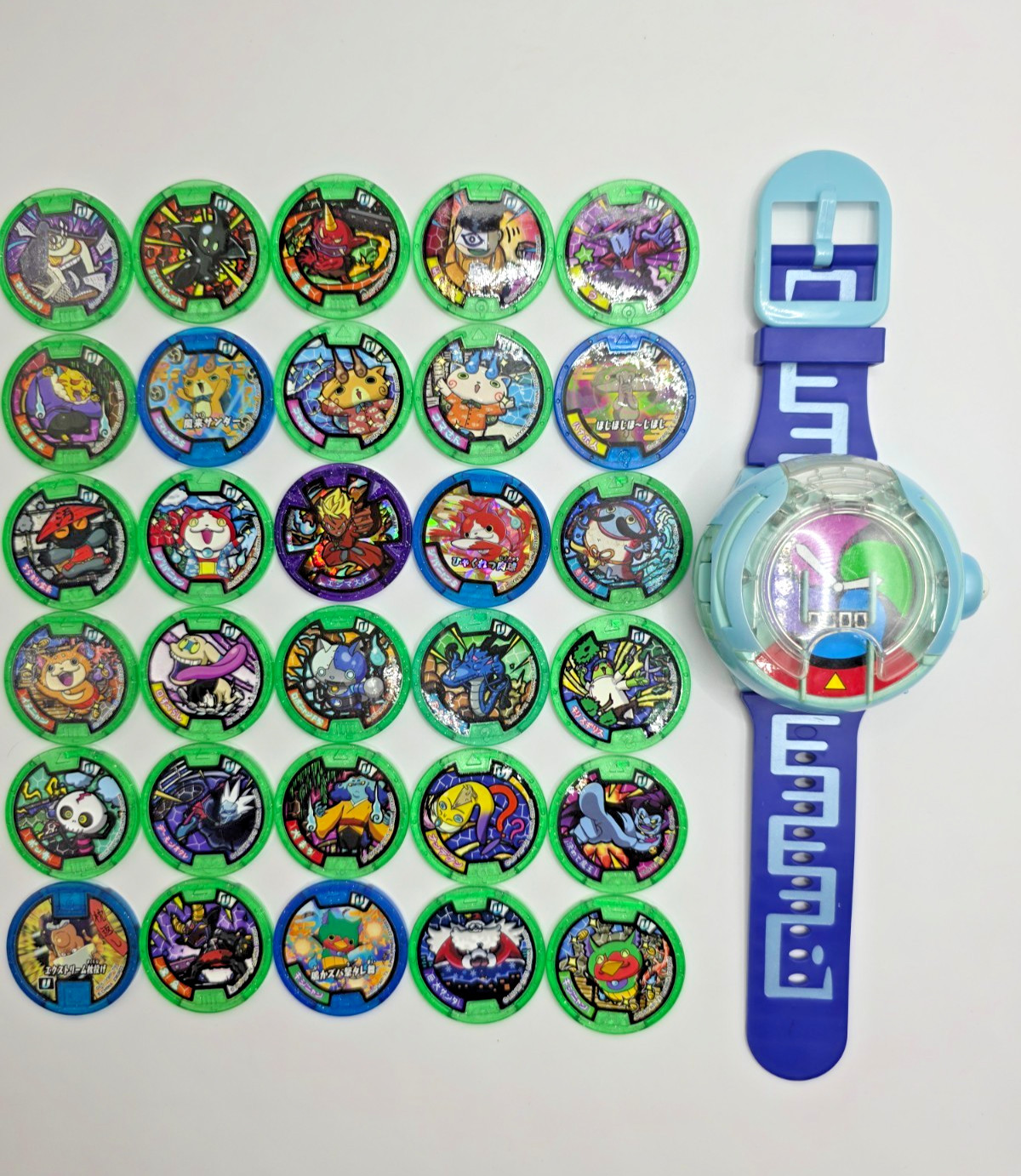 Yo-kai Watch DX U Prototype Ver.7 + 30 U Medals Tested Working Bandai Japan