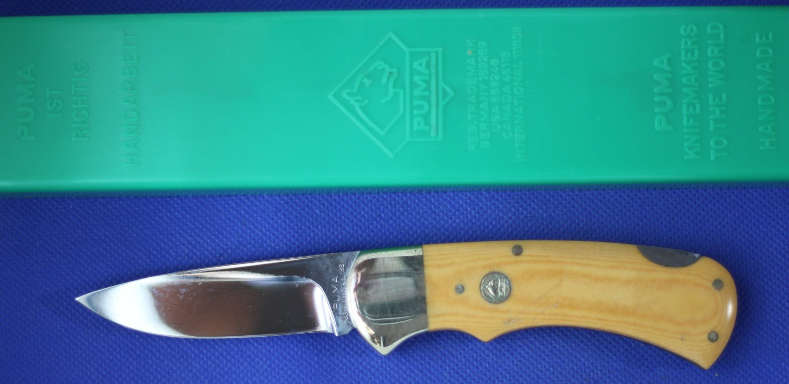 Vintage Puma 4 Star 715, Micarta NIB, NOS