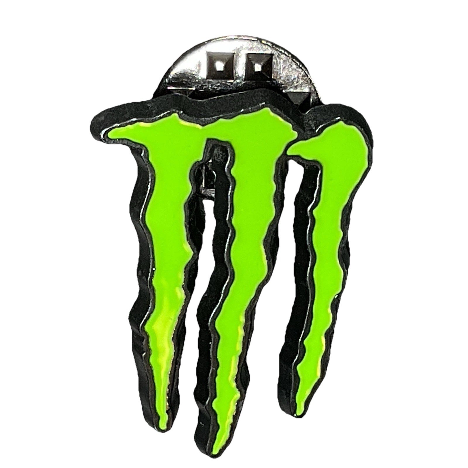 1 Brand New Monster Energy Drink Claw Mark Logo Lapel Pin Green Black 1 Item