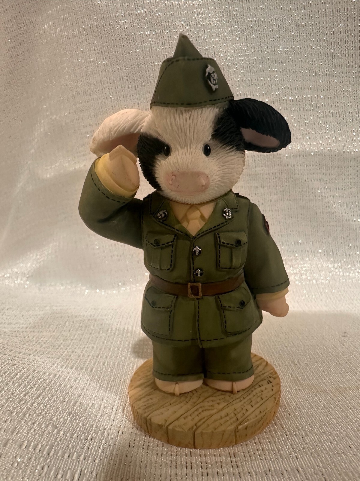Mary\'s Moo Moos The Marines Steer Me In The Right Direction Figurine by Mary Rhy