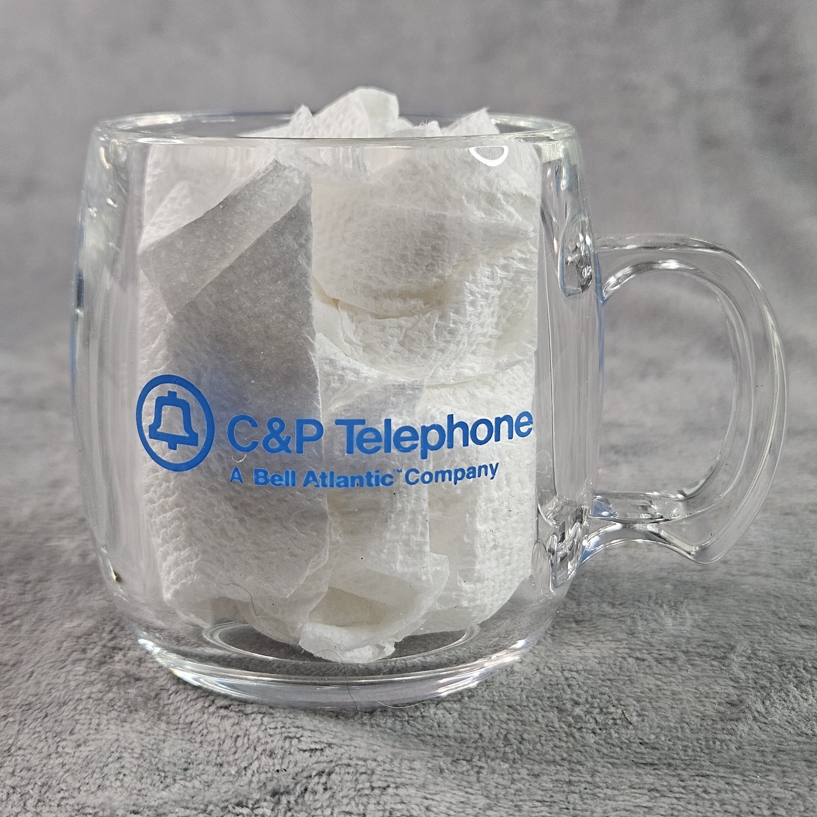 VTG C&P Telephone Mug 1989s Petersburg Colonial Heights VA Community Relations 