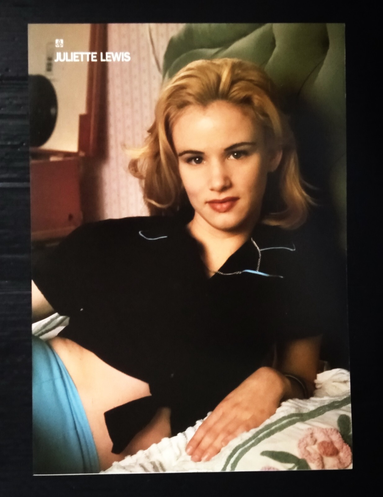 Juliette Lewis Vintage Thailand ONLY 1 COLOR PAGE MEGA RARE