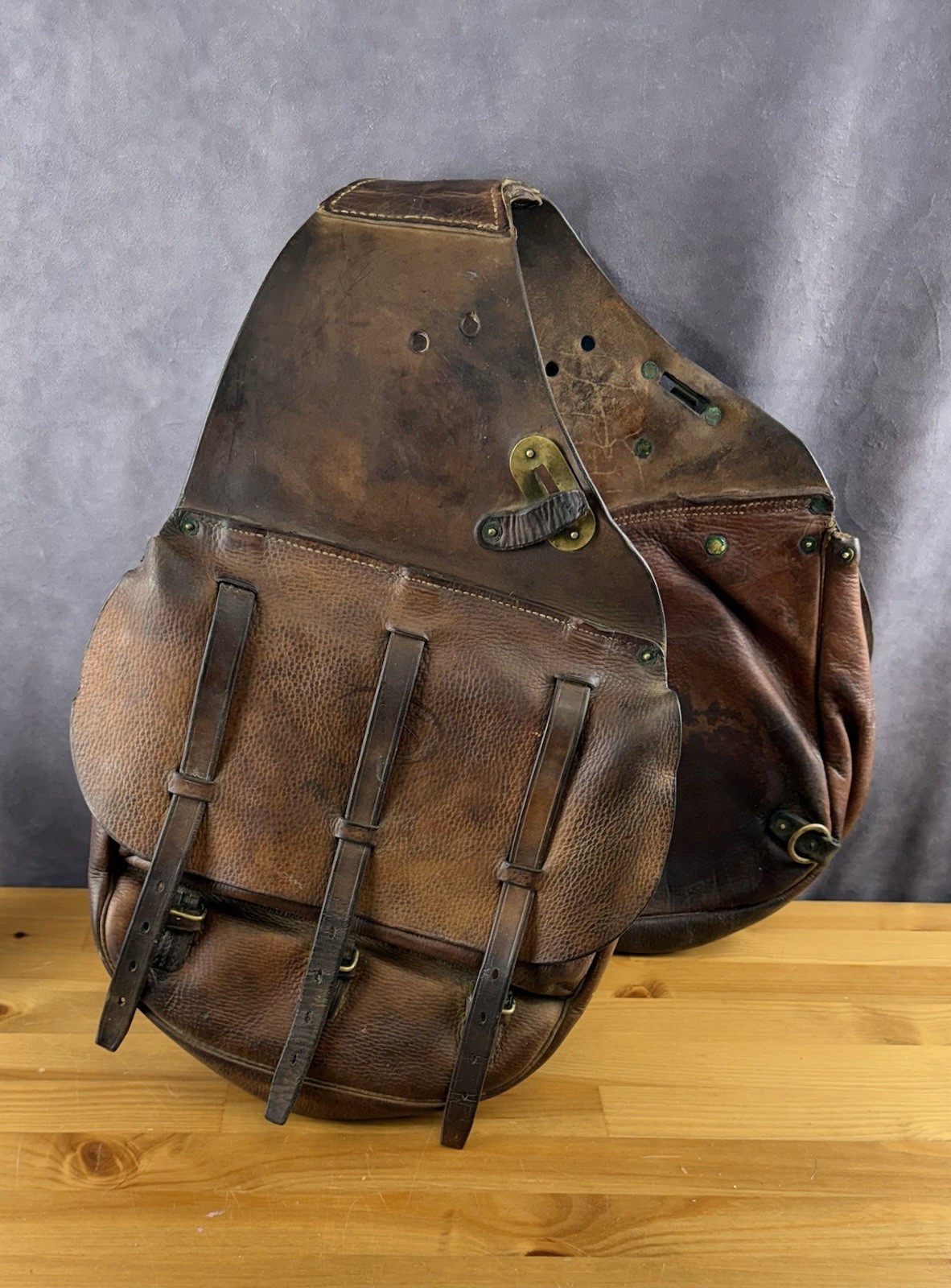 WWI WW1 U.S. Army Cavalry M1904 Saddle Bags LONG 1917 WWI WW1 U.S. Army Cavalry M1904 Saddle Bags LONG 1917