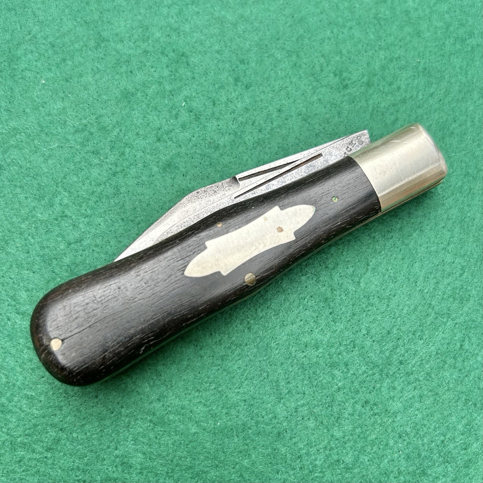 RARE 1872-1888 Naugatuck Cutlery Coke Bottle Swell Center Pocket Knife