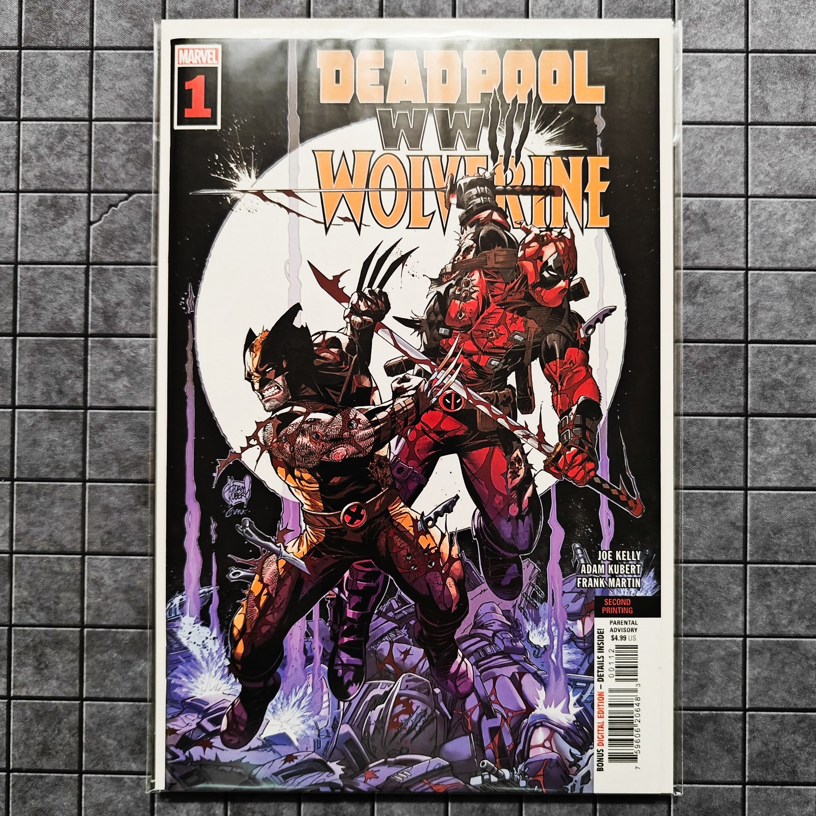 Deadpool & Wolverine WWIII #1 - (2nd Print Variant Cover) - (2024) - UNREAD NM