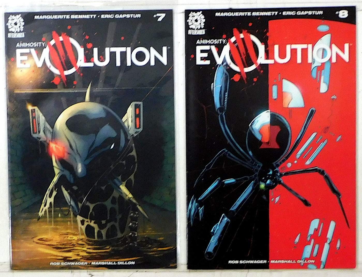 Animosity: Evolution Lot of 2 #7, 8 2018 Aftershock Comics 1st Print Comic Books
