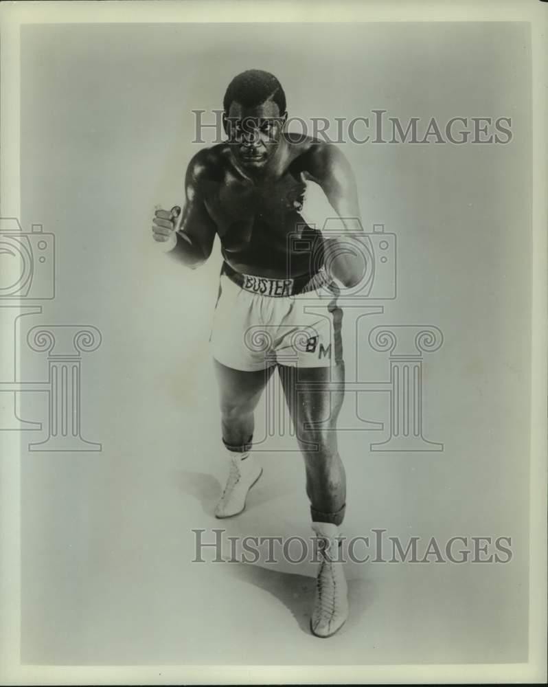 1972 Press Photo Boxer Buster Mathis - nox34160