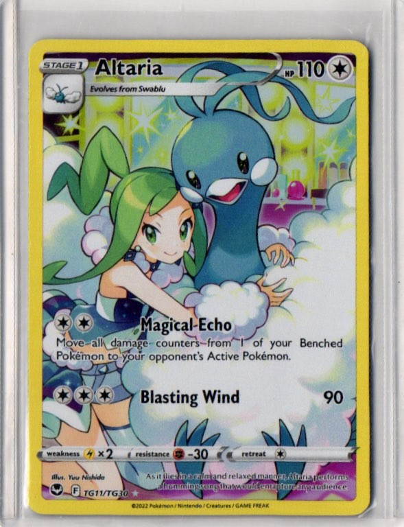 SWSH12: Silver Tempest Trainer Gallery #TG11/TG30 Altaria