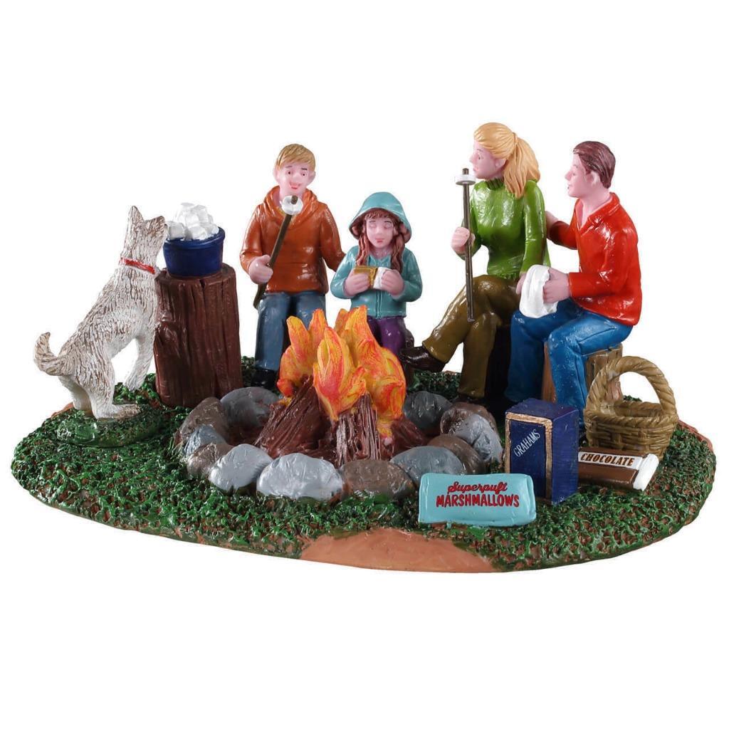 Lemax Christmas 2020 S\'MORE FAMILY FUN #03524 NRFB Harvest Crossing Village *