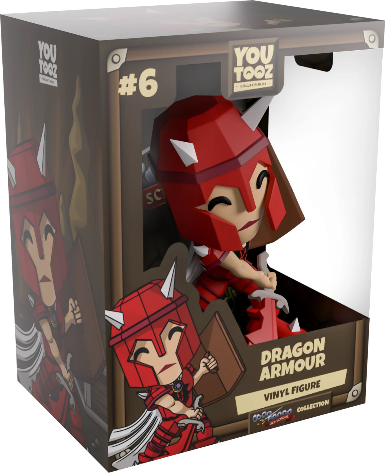 Youtooz Dragon Armour Vinyl Figure Old School RuneScape SOLD OUT In Hand Limited