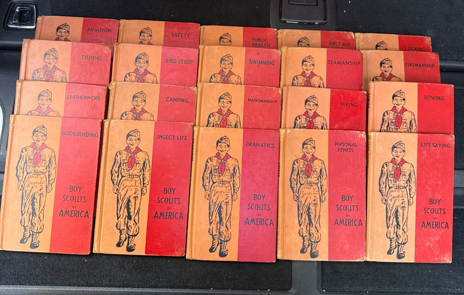 Vintage Boy Scouts of America BSA Merit Badge Books Lot of 20 1950s 1960s