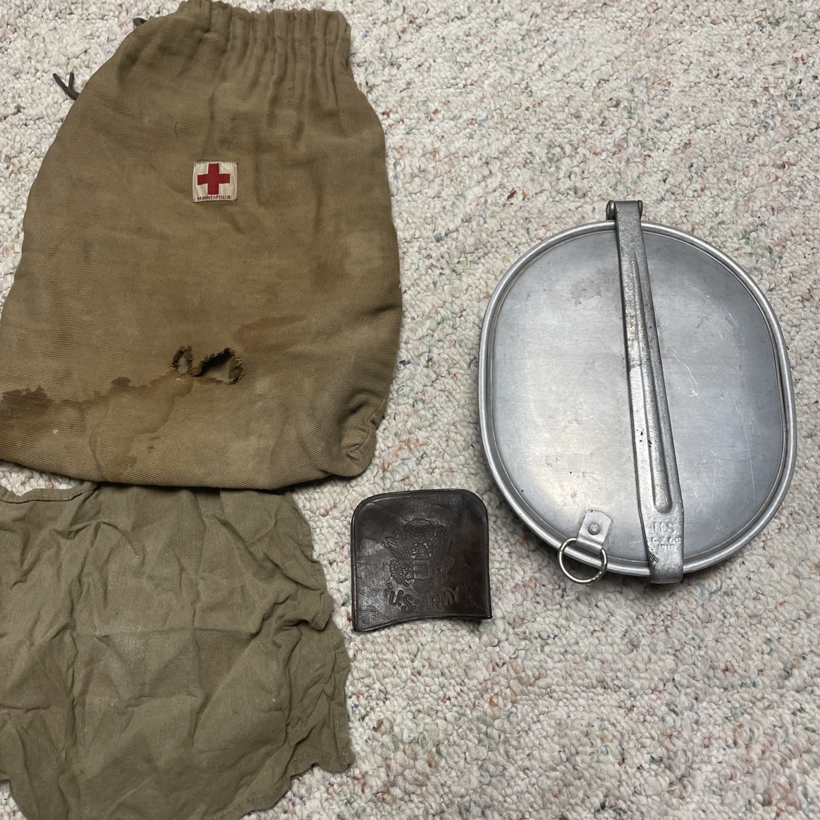 Ww1 Mess Kit with Utinsels Original