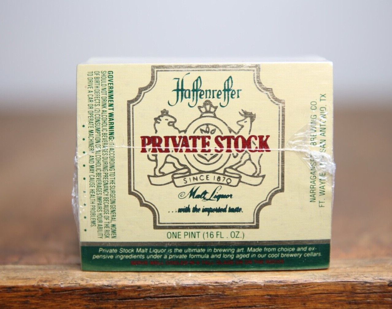 Vintage Haffenreffer Private Stock Beer bottle Labels Brewery Fort Wayne IN NOS