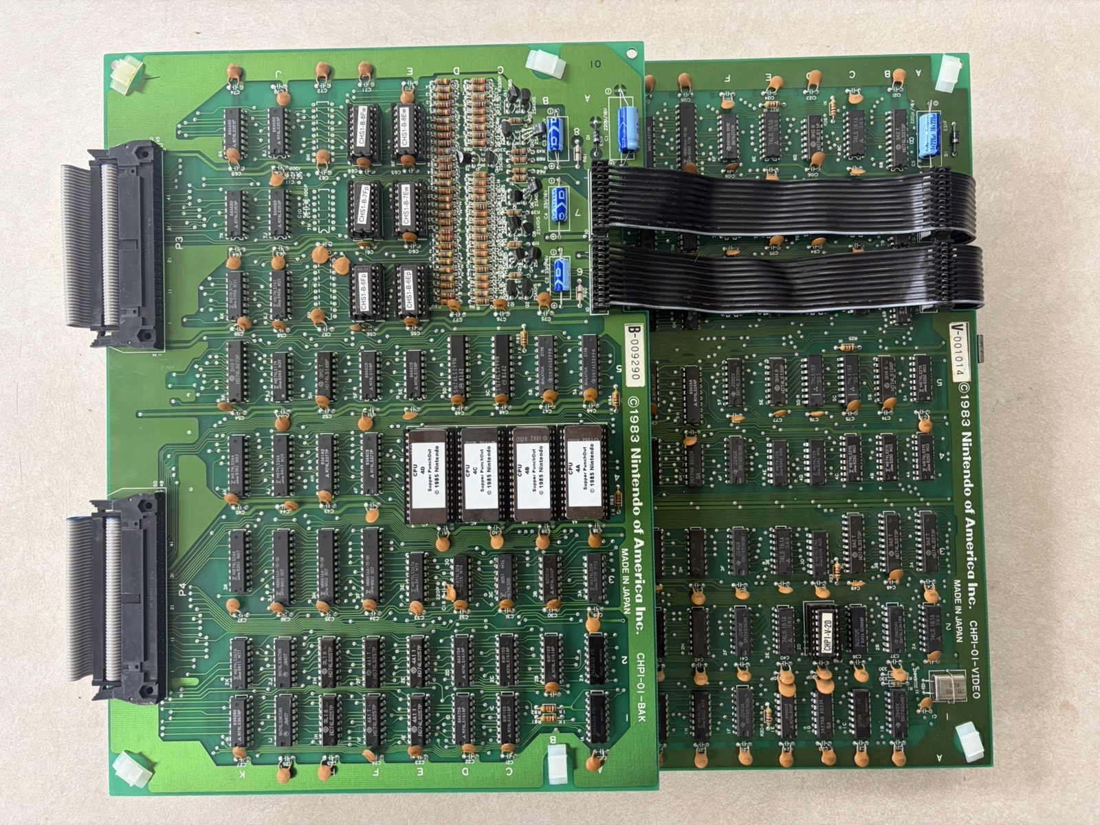 Super Punchout Arcade PCB Nintendo TESTED WORKING 100%