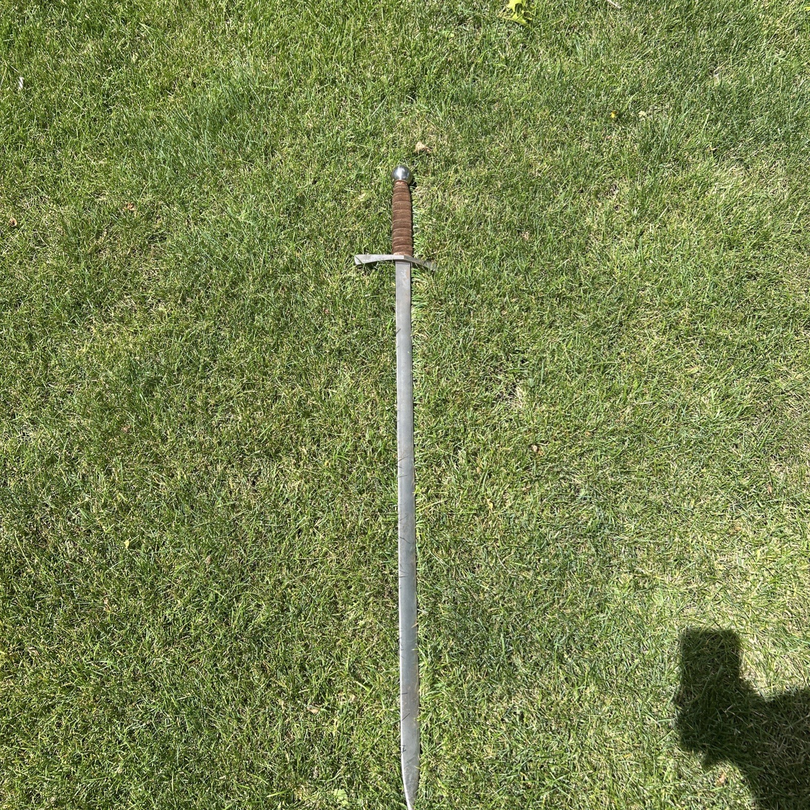 Starfire Steel Medieval Sword with Leather Grip 40 Inch
