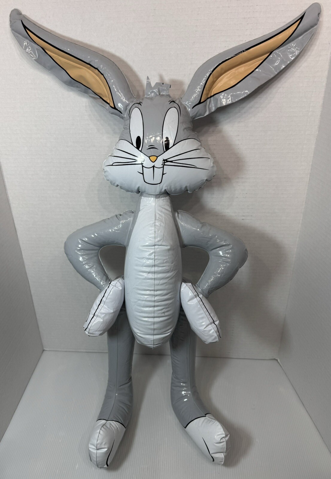 Vintage 2003 Looney Tunes Bugs Bunny Inflatable Blow Up Warner Bros Fair NEW