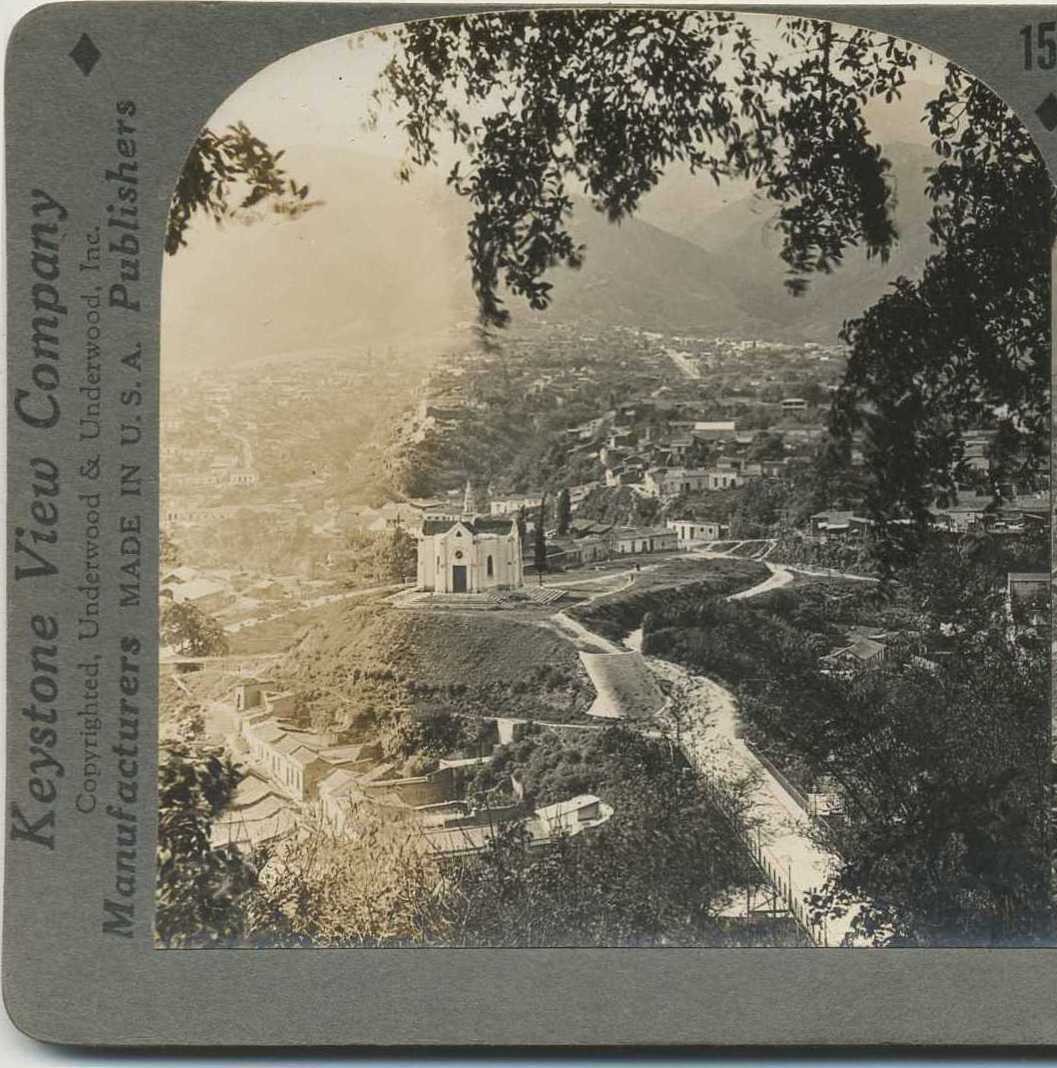 Overlooking Caracas, Venezuela, c1920, Cities & Towns, Stereoview