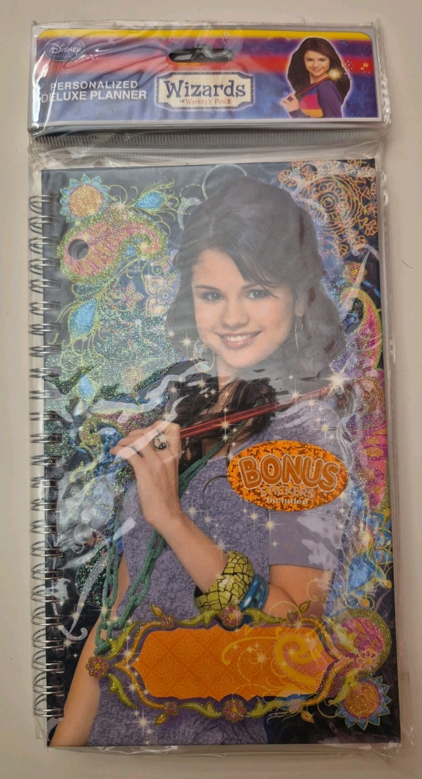 Disney Wizards of Waverly Place Personalized Deluxe Planner Book Bonus Stickers