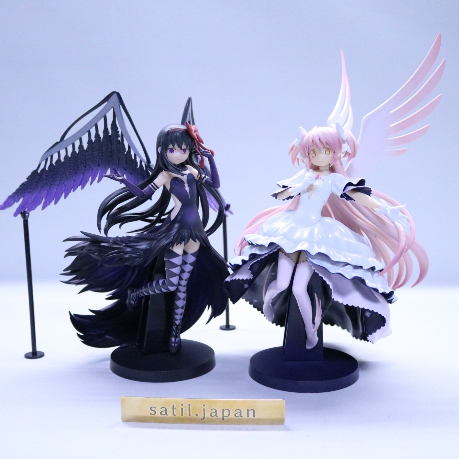 [NO BOX] Puella Magi Madoka Magica Ultimate Madoka Devil Homura Figure Bundle