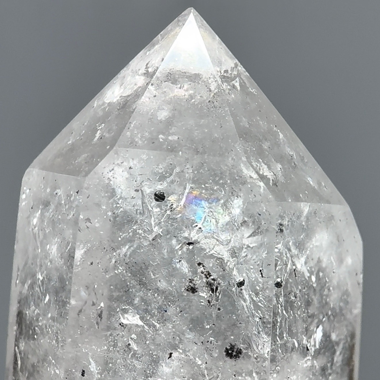 4 Moving Bubbles RARE Devic Temple Manifestation Rainbow Tibetan Quartz Enhydro