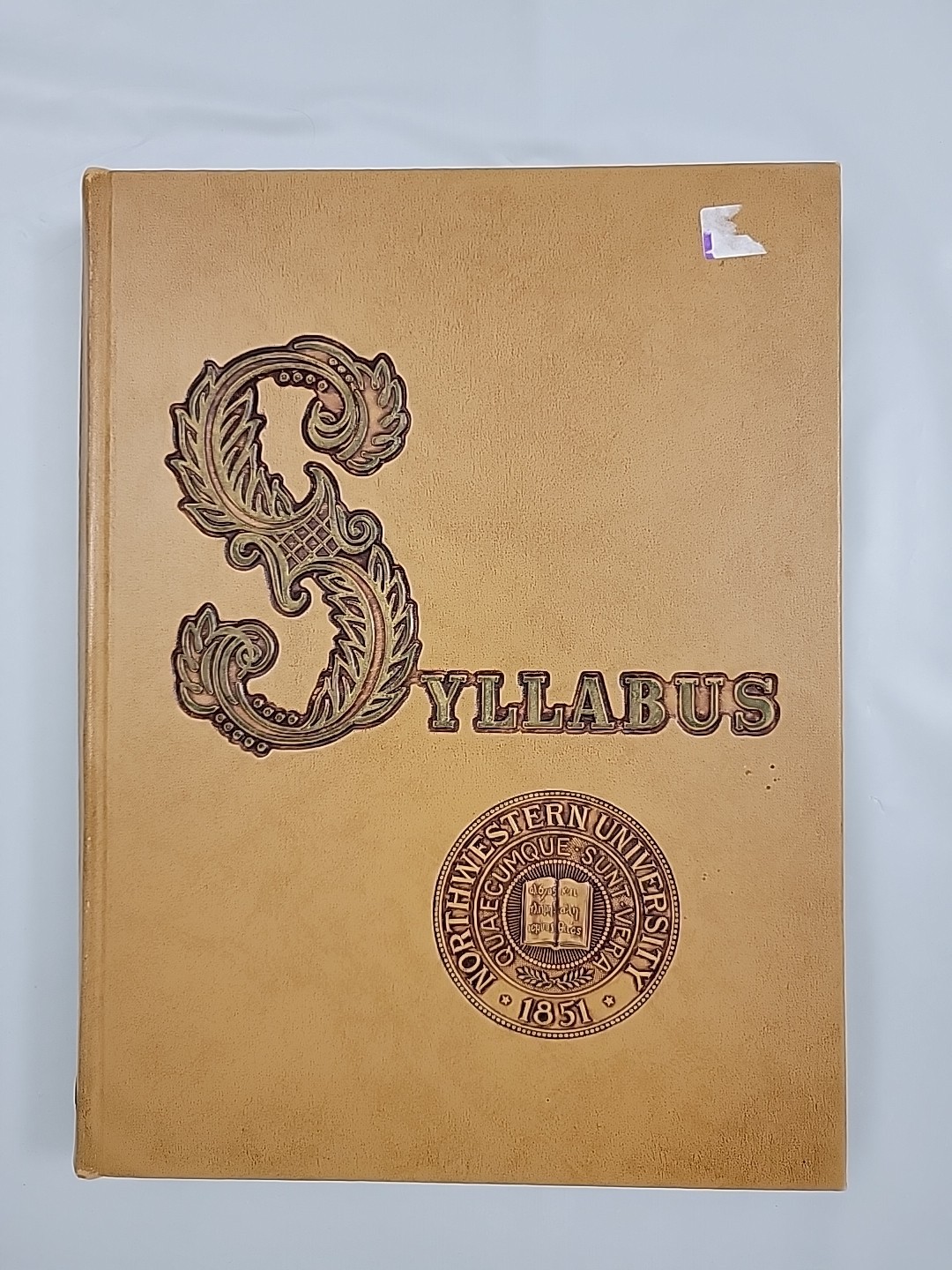 1956 The Northwestern University Yearbook. Syllabus. Evanston Illinois. MCM