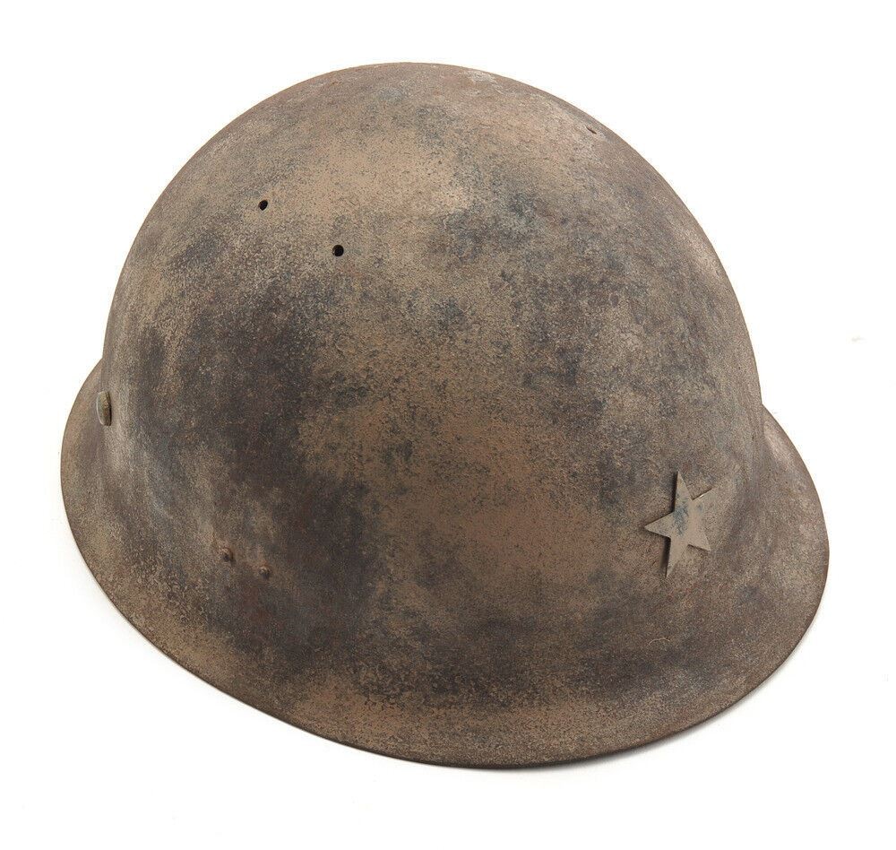 Japanese WW2 Army Helmet Hand Aged