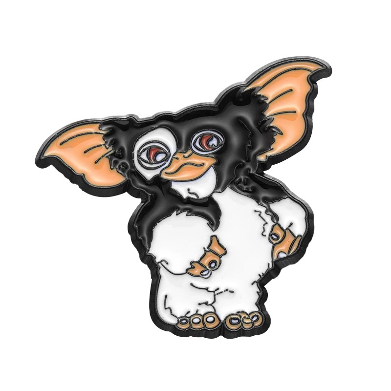 Little Elf Enamel Pins Custom Horror Movie Brooches Lapel Badges Cartoon Punk