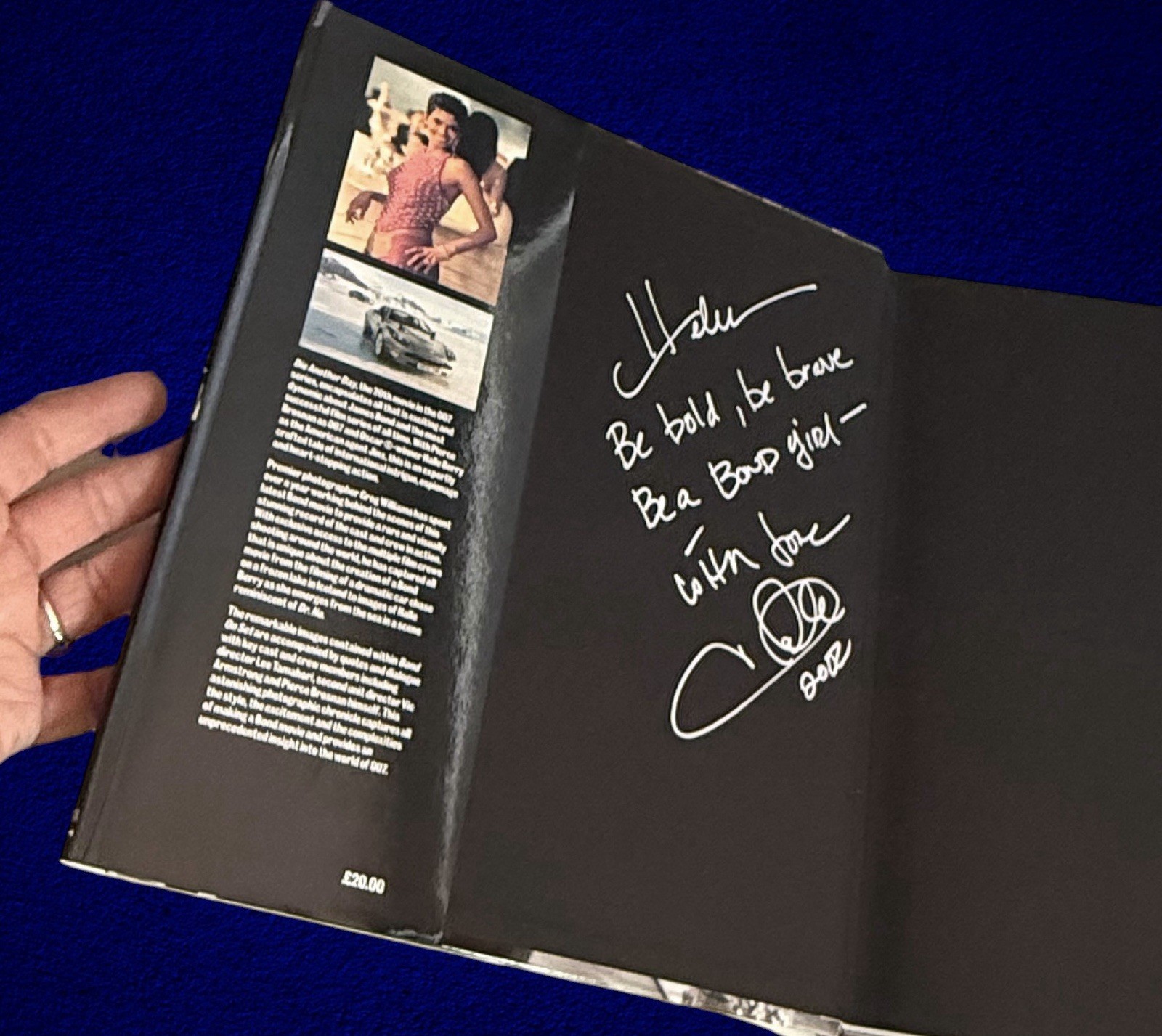 2002 HALLE BERRY Autograph ‘Die Another Day’-Greg Williams BE A BOND GIRL